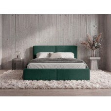 Gulta ar paceļamo mehānismu HILTON 140x200, zaļš